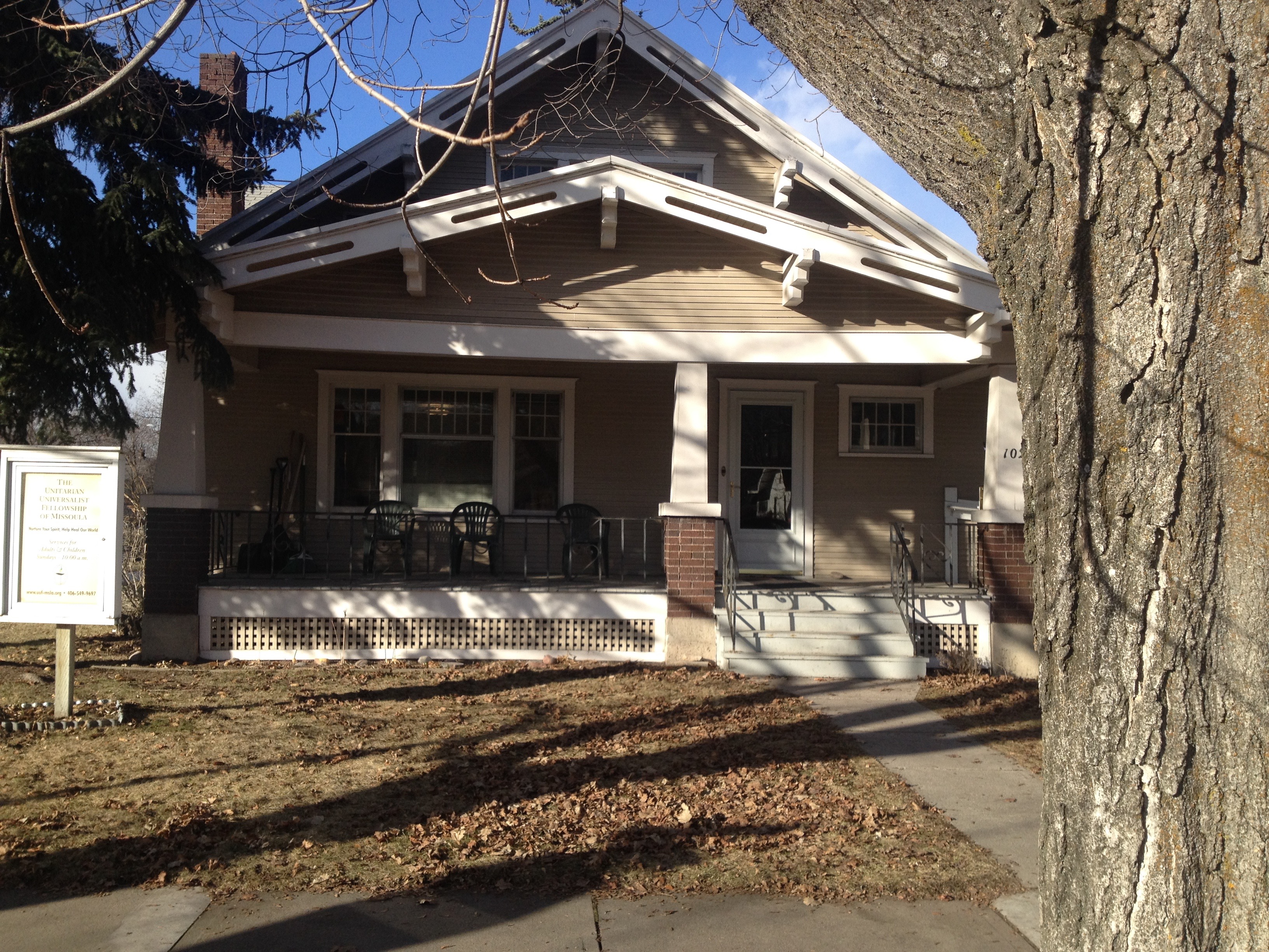 Unitarian Universalist Fellowship Of Missoula 102 Mcleod Avenue